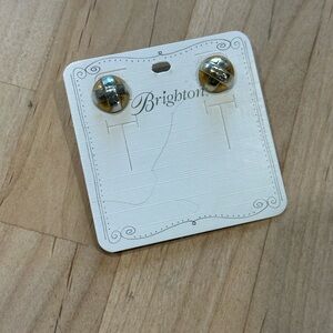 Brighton Ferrara Stud Gold and Silver Earrings